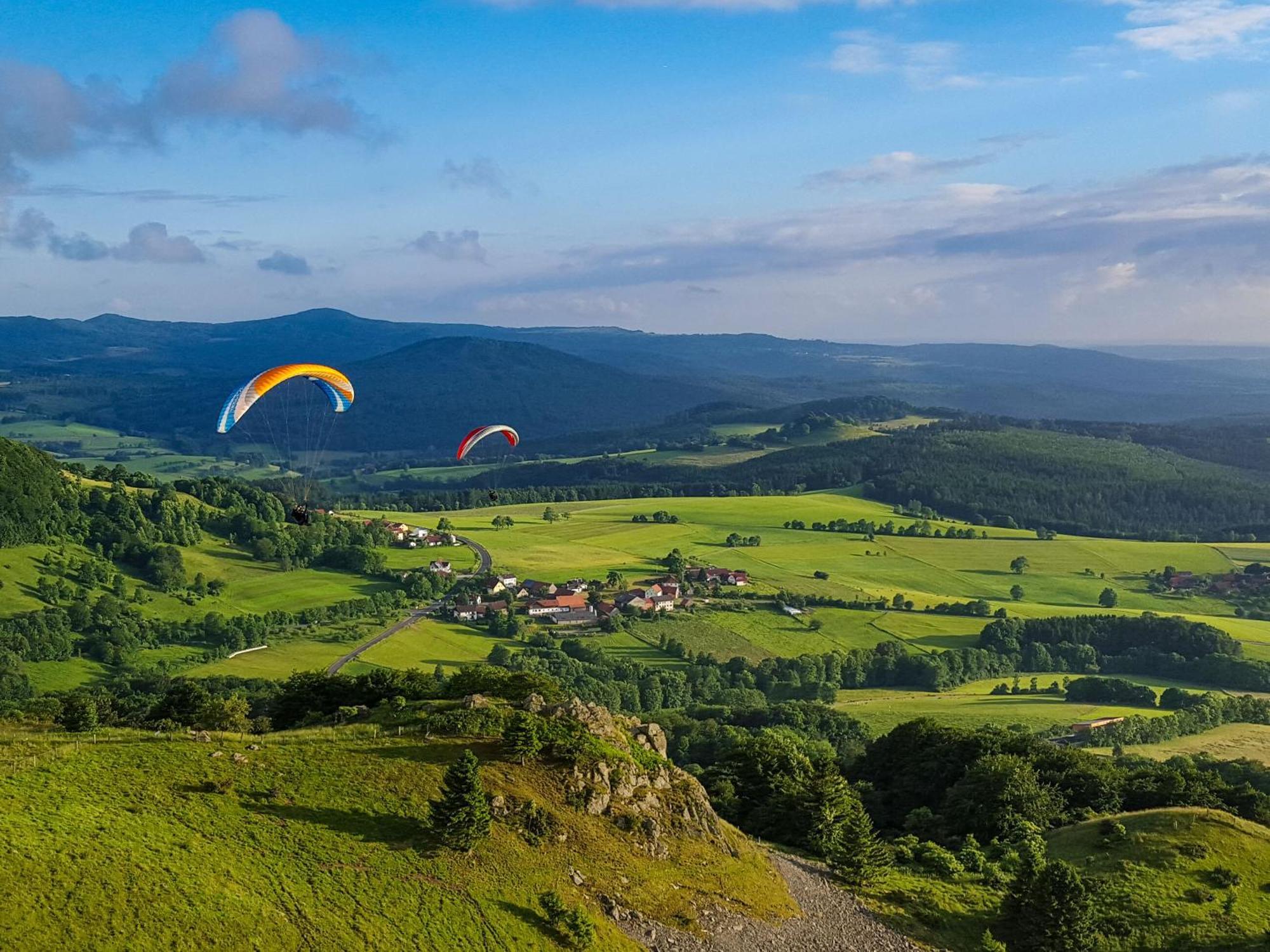 Berghotel Deutscher Flieger Wasserkuppe Gersfeld Eksteriør billede