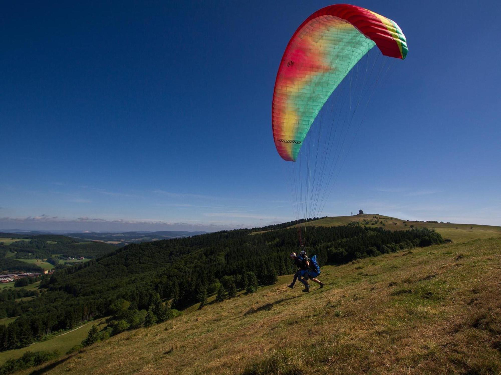Berghotel Deutscher Flieger Wasserkuppe Gersfeld Eksteriør billede